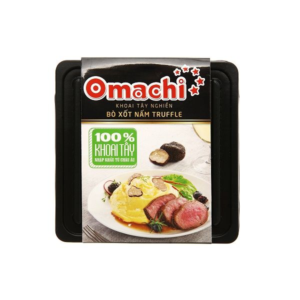 Khoai Tây Nghiền Omachi Xốt Bò Hầm Nấm 59g