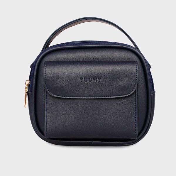 Túi Đeo Chéo Thời Trang Màu Xanh Đen Yuumy YN44X (Store 5703)