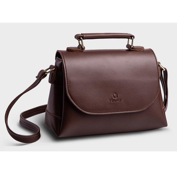 Túi Đeo Chéo Thời Trang Màu Nâu Yuumy YN48N (Store 5703)