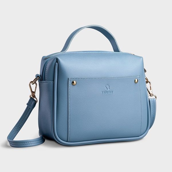 Túi Đeo Chéo Thời Trang Yuumy Màu Xanh Dương YN81XD (Store 5703)