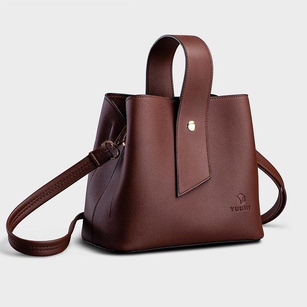 Túi Đeo Chéo Thời Trang Màu Nâu Yuumy YN79N (Store 5703)