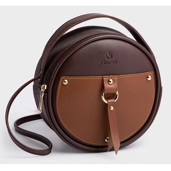 Túi Đeo Chéo Thời Trang Màu Nâu Yuumy YN65N (Store 5703)