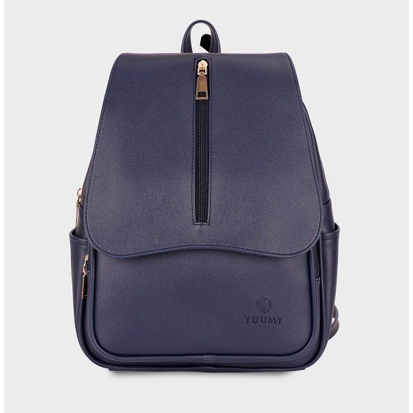 Balo Thời Trang Màu Xanh Đen Yuumy YBA8X (Store 5703)