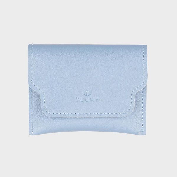 Ví Da Cầm Tay Thời Trang Yuumy Màu Xanh Dương YV14XD (Store 5703)
