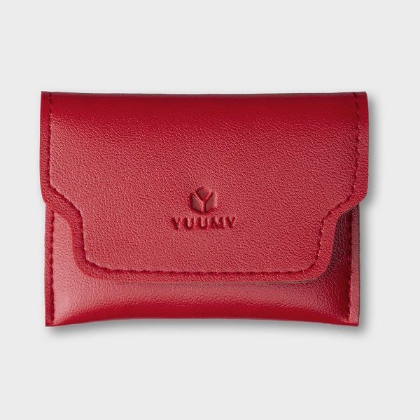Ví Da Cầm Tay Thời Trang Yuumy Màu Đỏ YV14DO (Store 5703)