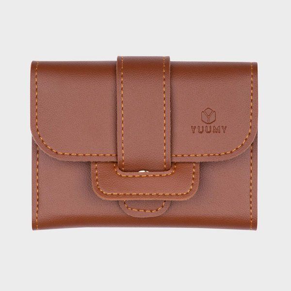 Ví Da Cầm Tay Thời Trang Yuumy Màu Bò YV17B (Store 5703)