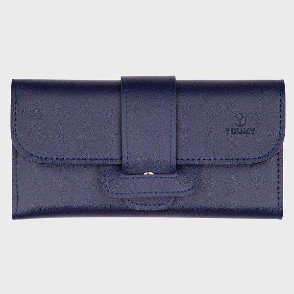 Ví Da Cầm Tay Thời Trang Yuumy Màu Xanh Cổ Vịt YV18XCV (Store 5703)