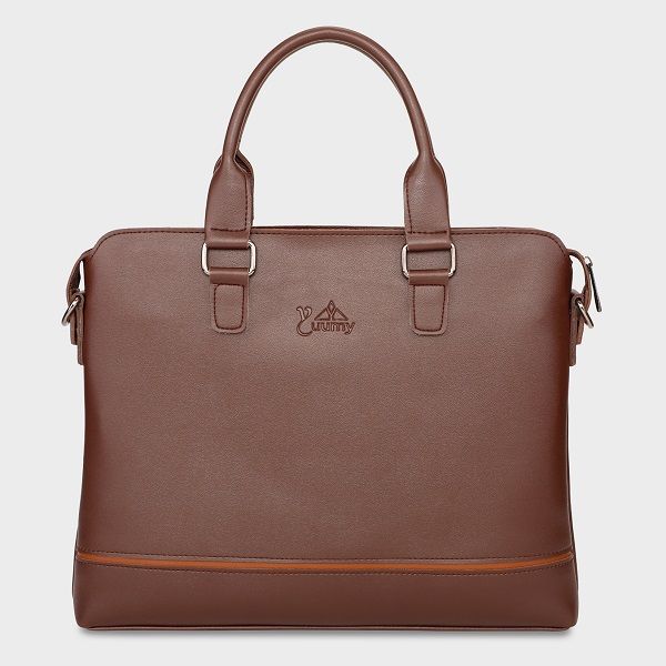 Cặp Da Công Sở Yuumy Màu Nâu CAYUUMY10N (Store 5703)