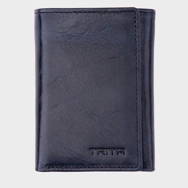 Ví Nam Da Bò Thật Trita Màu Xanh RVN03X (Store 5703)