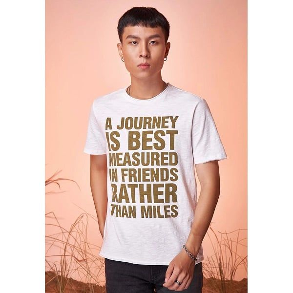 Áo Thun Nam Màu Trắng Couple TX 1012 (Store 5703)