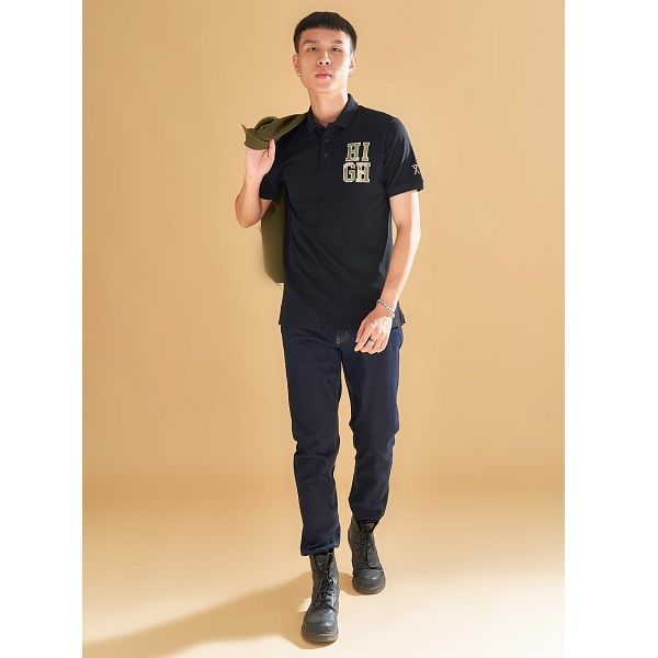 Áo Polo Nam High Màu Đen Couple TX 1002 (Store 5703)