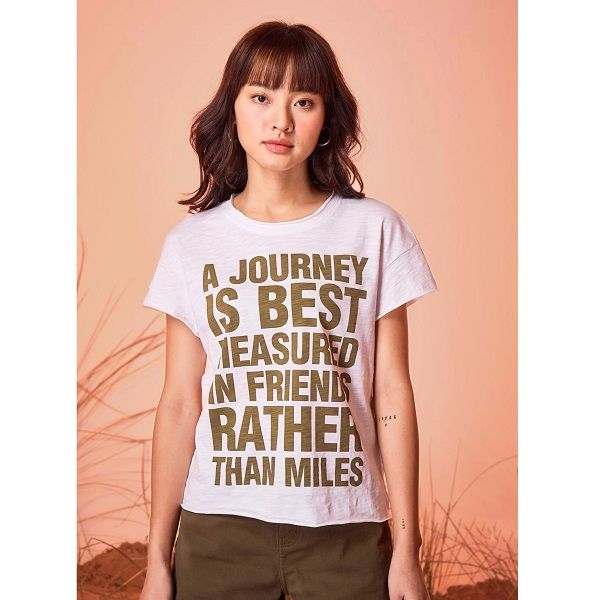 Áo Thun Nữ Màu Trắng Couple TX 2012 (Store 5703)