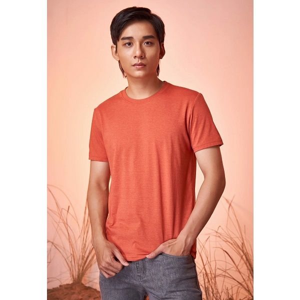 Áo Thun Nam Màu Cam Couple TX MTS 1035 (Store 5703)