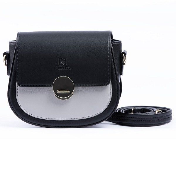Túi Đeo Chéo Nữ Thời Trang Naha Màu Đen NH002 (Store 5704)