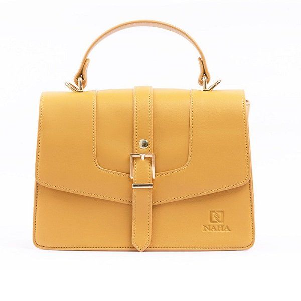 Túi Đeo Chéo Thời Trang Naha Màu Vàng NH003 (Store 5704)