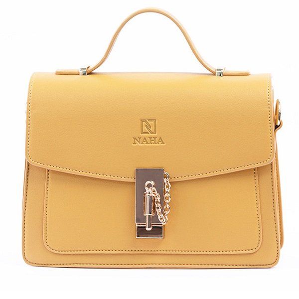 Túi Đeo Chéo Thời Trang Naha Màu Vàng NH004 (Store 5704)