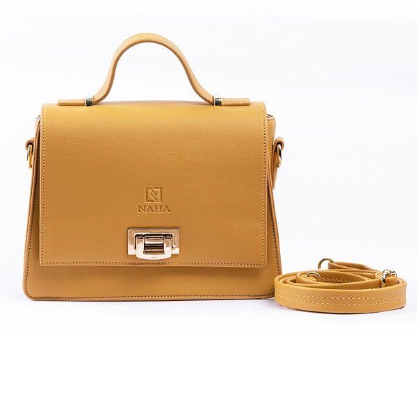 Túi Đeo Chéo Nữ Thời Trang Naha Màu Vàng NH008 (Store 5704)