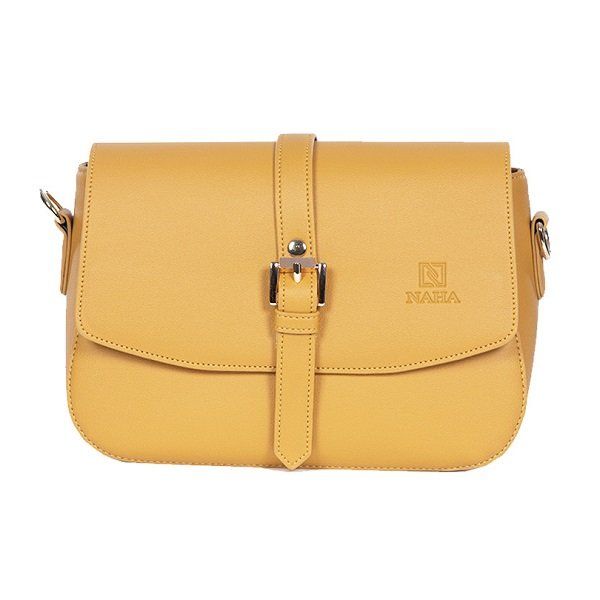 Túi Đeo Chéo Nữ Thời Trang Naha Màu Vàng NH009 (Store 5704)