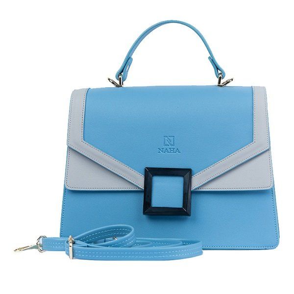 Túi Đeo Chéo Nữ Thời Trang Naha Màu Xanh Dương NH014 (Store 5704)