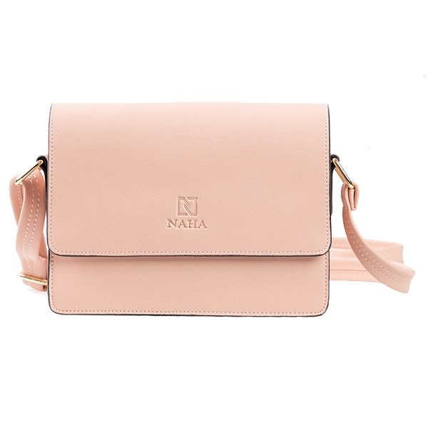 Túi Đeo Chéo Nữ Thời Trang Naha Hồng Phấn NH021 (Store 5704)