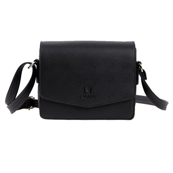 Túi Đeo Chéo Nữ Thời Trang Naha Màu Đen NH022 (Store 5704)