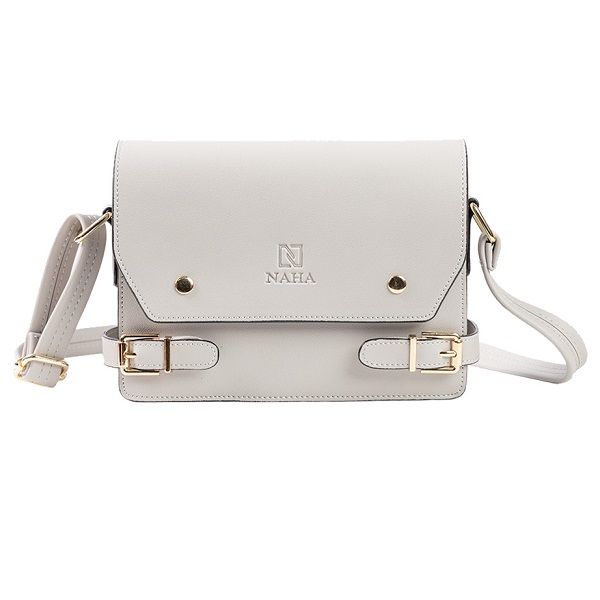 Túi Đeo Chéo Nữ Thời Trang Naha Màu Xám NH023 (Store 5704)