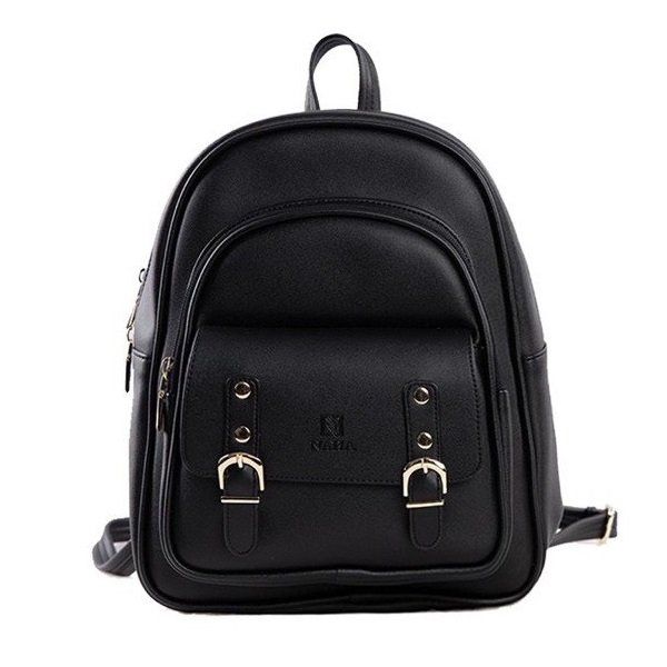 Balo Nữ Thời Trang Naha Màu Đen BL01 (Store 5704)
