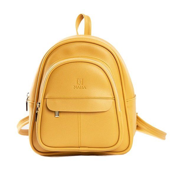 Balo Nữ Thời Trang Naha Màu Vàng BL02 (Store 5704)