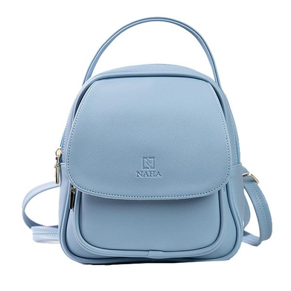 Balo Nữ Thời Trang Naha Màu Xanh Dương BL03 (Store 5704)