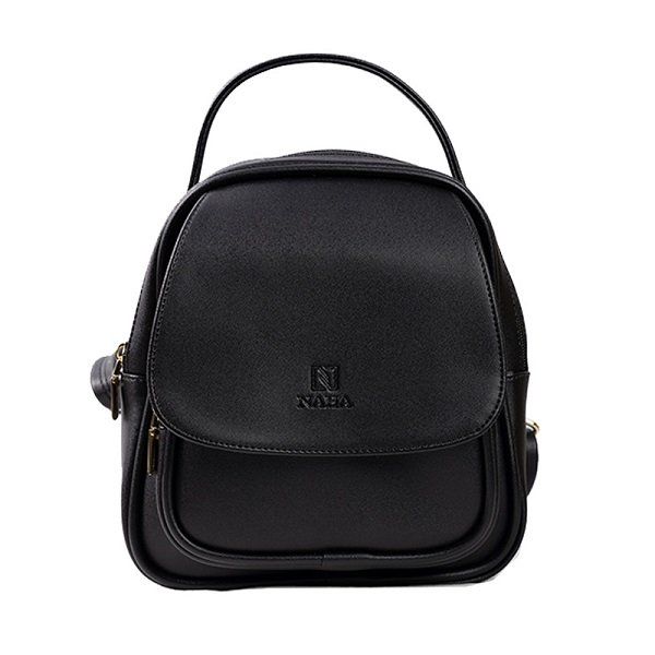 Balo Nữ Thời Trang Naha Màu Đen BL03 (Store 5704)