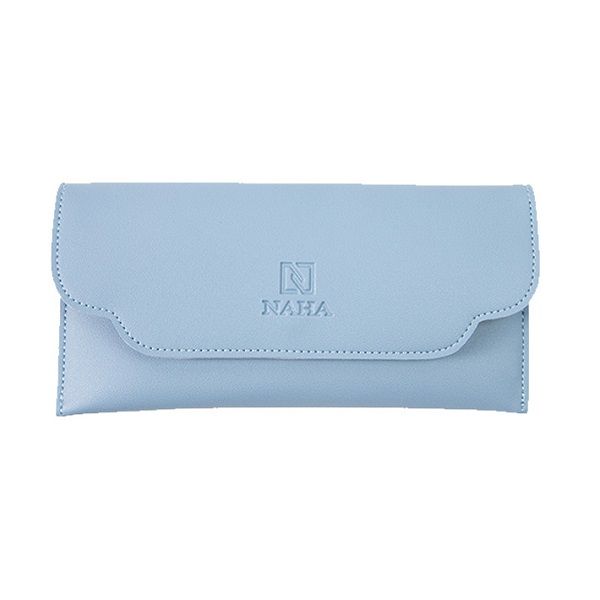Ví Nữ Dài Cầm Tay Thời Trang Naha Màu Xanh Dương VN009 (Store 5704)