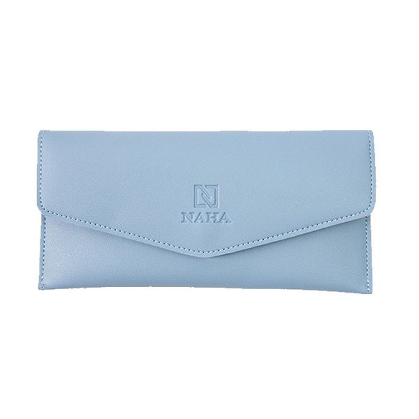 Ví Nữ Dài Cầm Tay Thời Trang Naha Màu Xanh Dương VN008 (Store 5704)