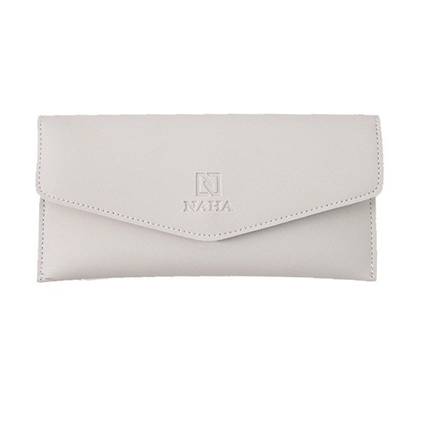 Ví Nữ Dài Cầm Tay Thời Trang Naha Màu Xám VN008 (Store 5704)