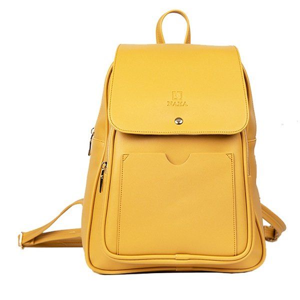 Balo Nữ Thời Trang Naha Màu Vàng BL04 (Store 5704)