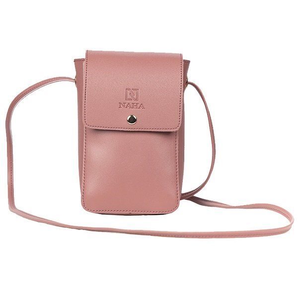 Túi Đeo Chéo Nữ Mini Thời Trang Naha Màu Hồng Ruốc NH024 (Store 5704)
