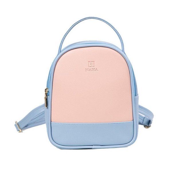 Balo Nữ Thời Trang Naha Màu Xanh Hồng BL005 (Store 5704)