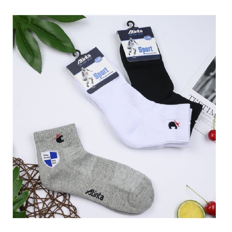 Vớ Trung Xù Thể Thao Cao Cấp ATT010