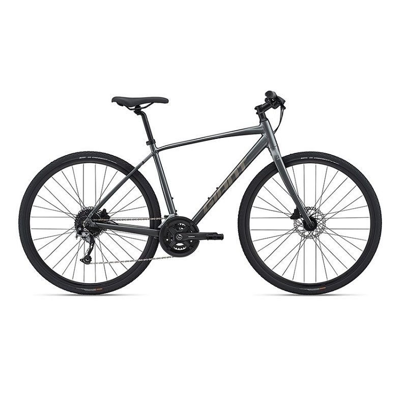 Xe Đạp Đường Phố Touring Giant Escape 1 Disc – Phanh Đĩa 700C 2021 (Gunmetal Black)