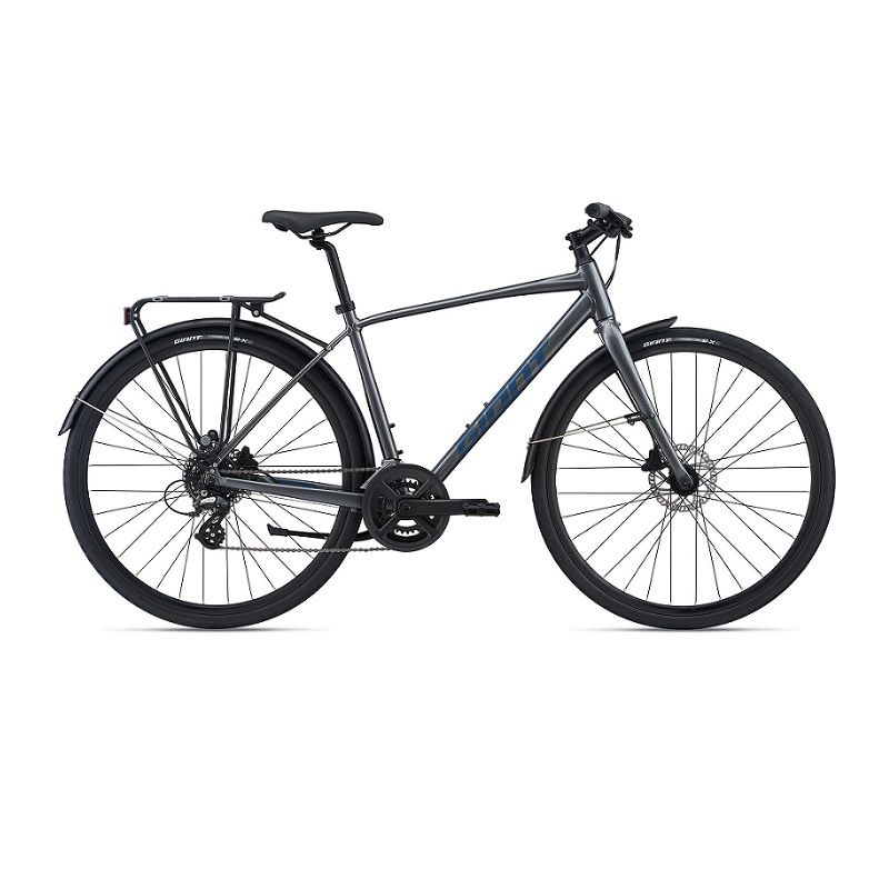 Xe Đạp Đường Phố Touring Giant Escape 2 Disc Phanh Đĩa 2021 - Charcoal