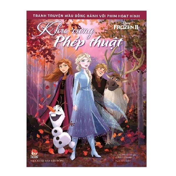 Tranh Truyện Màu Đồng Hành Với Phim Hoạt Hình: Frozen 2 - Khu Rừng Phép Thuật