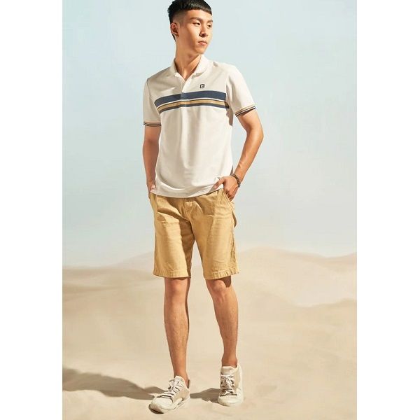 Áo Polo Nam Couple TX Màu Trắng MPO 3022 (Store 5703)