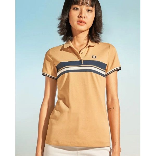 Áo Polo Nữ Couple TX Màu Nâu WPO 4022 (Store 5703)
