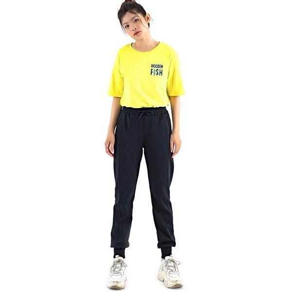 Quần Thun Dài Nữ Couple TX Màu Đen WGL 4007 (Store 5703)