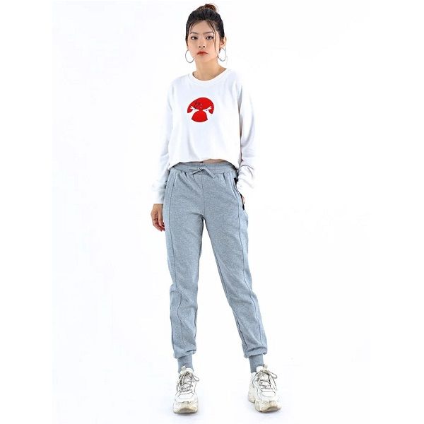 Quần Thun Dài Nữ Couple TX Màu Xám WGL 4007 (Store 5703)