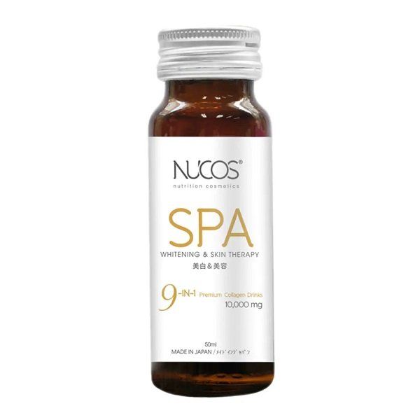 Thực Phẩm Bảo Vệ Sức Khỏe Nucos Spa Sáng Da, Giảm Lão Hóa Hộp 10 Lọ
