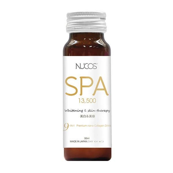 Thực Phẩm Bảo Vệ Sức Khỏe Nucos Spa 13500 Giảm Lão Hóa Hộp 10 Lọ