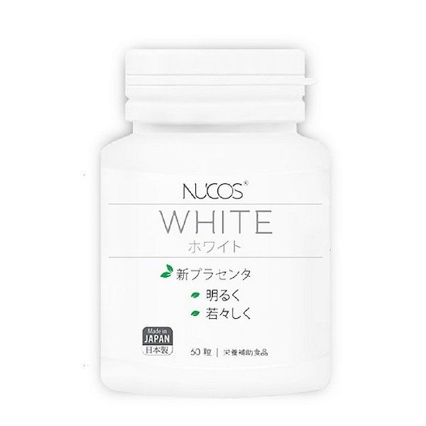 Thực Phẩm Bảo Vệ Sức Khỏe Nucos White Giảm Thâm Nám,Chống UV Hộp 60 Viên