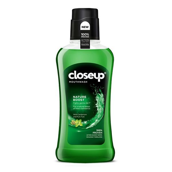 Nước Súc Miệng Close Up Nature Boost 500ml (5871, 5873)