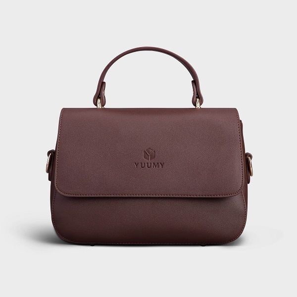 Túi Đeo Chéo Thời Trang Yuumy Màu Nâu YN86N (Store 5703)