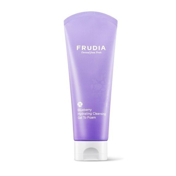 Sữa Rửa Mặt Tạo Bọt Dưỡng Ẩm Việt Quất Frudia Blueberry Hydrating Cleansing Gel To Foam 145ml (Store 5871,5873)